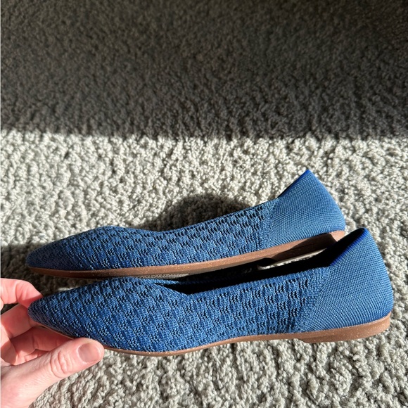 Rothy's Textured Blue Flats - Picture 3 of 5
